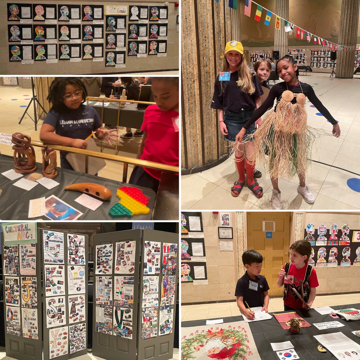 Leman_Gr5's tweet photo. Ss had a great time celebrating the unique &amp; international community that we love @LemanManhattan. We viewed art, artifacts, &amp; poetry, read books around the world, &amp; participated in a variety of activities. #globaled #Diversity #globalcitizens #community @MrsMorton713 https://t.co/jJdfjGAyL5