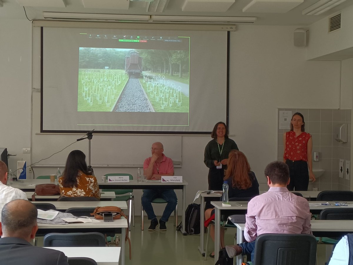 During the 7th edition of the UNESCO UNITWIN Conference of World Heritage and Tourism Innovation, <a href="/leniamarques/">Lenia Marques</a> and @sirirosa spoke on "Encouraging Cultural Sensitivity in War tourism", responding to the challenges in a changing world

#culture #education #culturalsensitivity