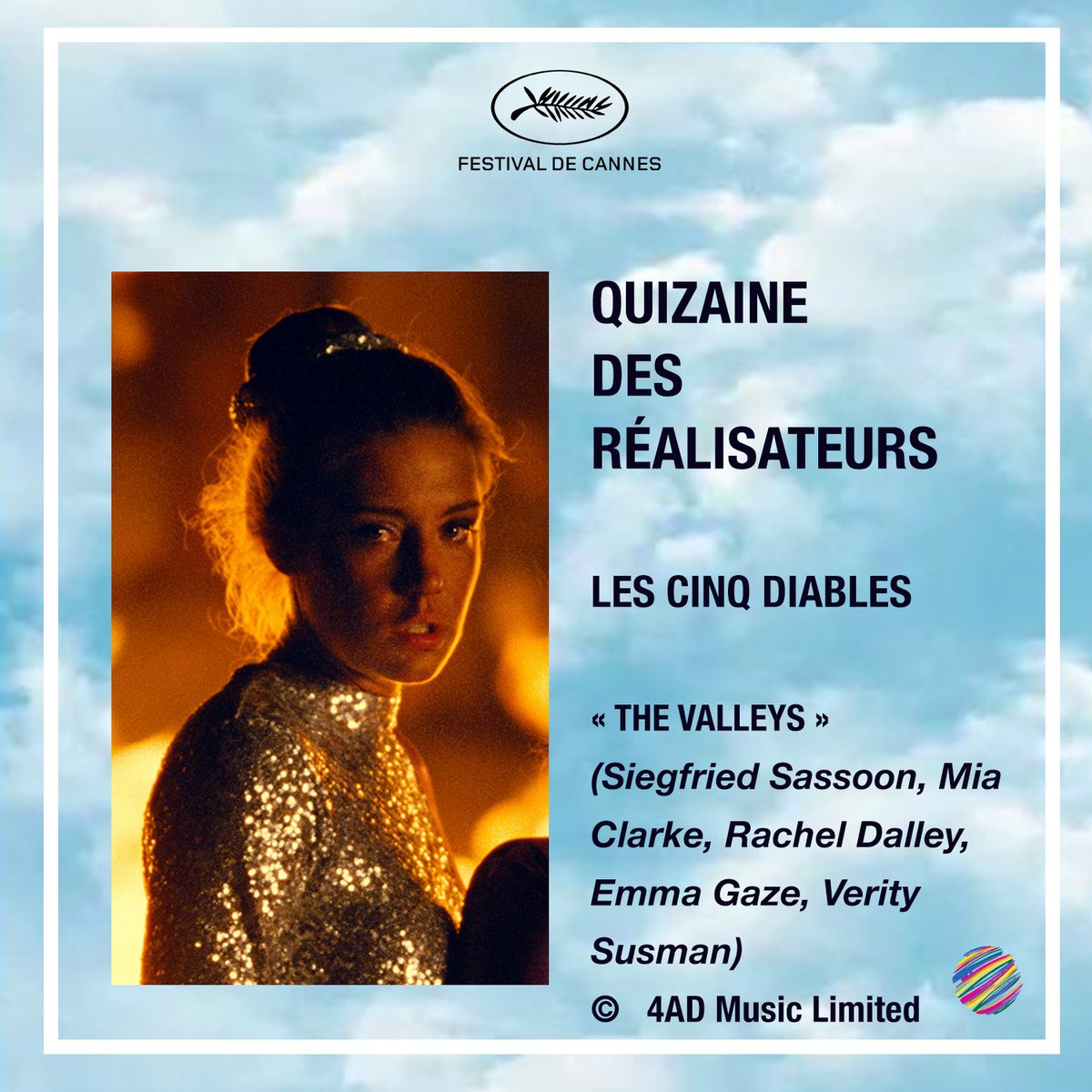 peermusicFrance's tweet photo. #synctime - Special Festival de Cannes
Présenté à la Quinzaine des Réalisateurs, « Les cinq diables » est le second long-métrage de la scénariste et réalisatrice Léa Mysius.  

Supervision musicale : Thibault Deboaisne
#festivaldecannes https://t.co/AWIDYgpphb