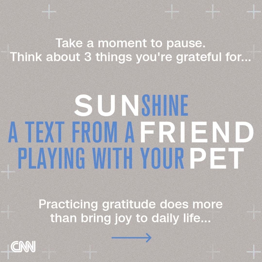 drsanjaygupta's tweet photo. This season of Chasing Life is all about the science of YOU. 🎧 to our first episode about gratitude and how this simple act can have a profound impact on your mental and physical health - whether you're the one receiving or giving thanks
https://t.co/BfnZkpDaIC https://t.co/gI5cCcDDvY
