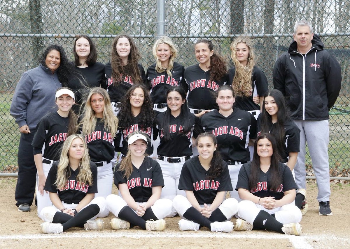 JMHSJagSoftball's tweet photo. 1st round of States today. Come support Jags Softball as they take on Pennsauken home at 4:00. Let’s fill those stands! 
🥎💪 https://t.co/eXkpQEYVlB