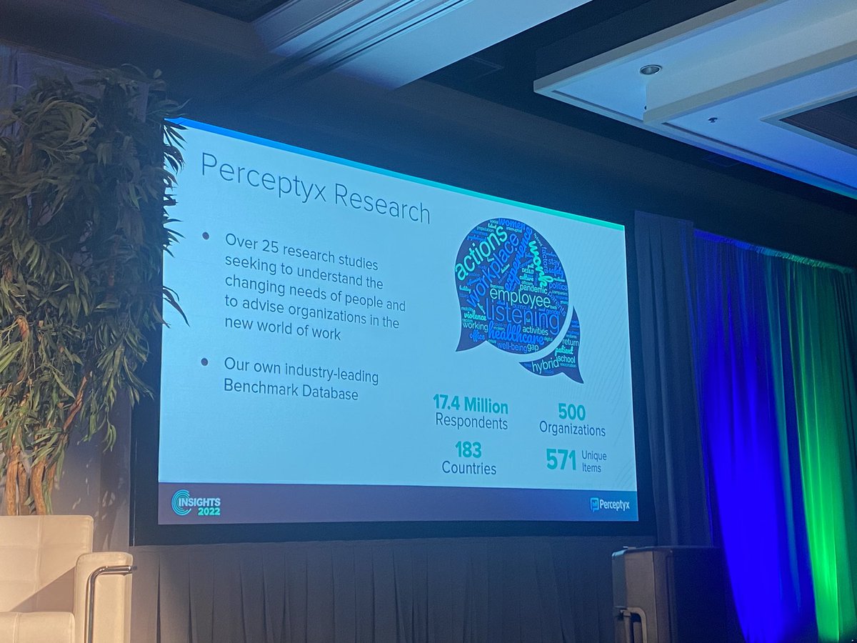 StaciaGarr's tweet photo. CEO John Borland shares business updates. Compared to 3 years ago, 260% revenue growth, from 250 to 625 customers. I missed the 74 NPS, which is higher than our #peopleanalyticstech benchmark for 2021, which is 59. #insights2022 @perceptyx https://t.co/s6kDDlji1H