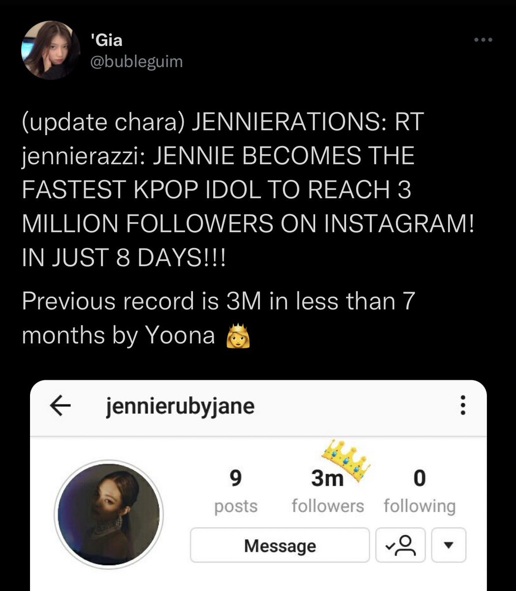 sanadorabel's tweet photo. so it’s true sana is the fastest female idol to hit 3M followers in instagram… in just 12 hours https://t.co/IzyaDWZCLO