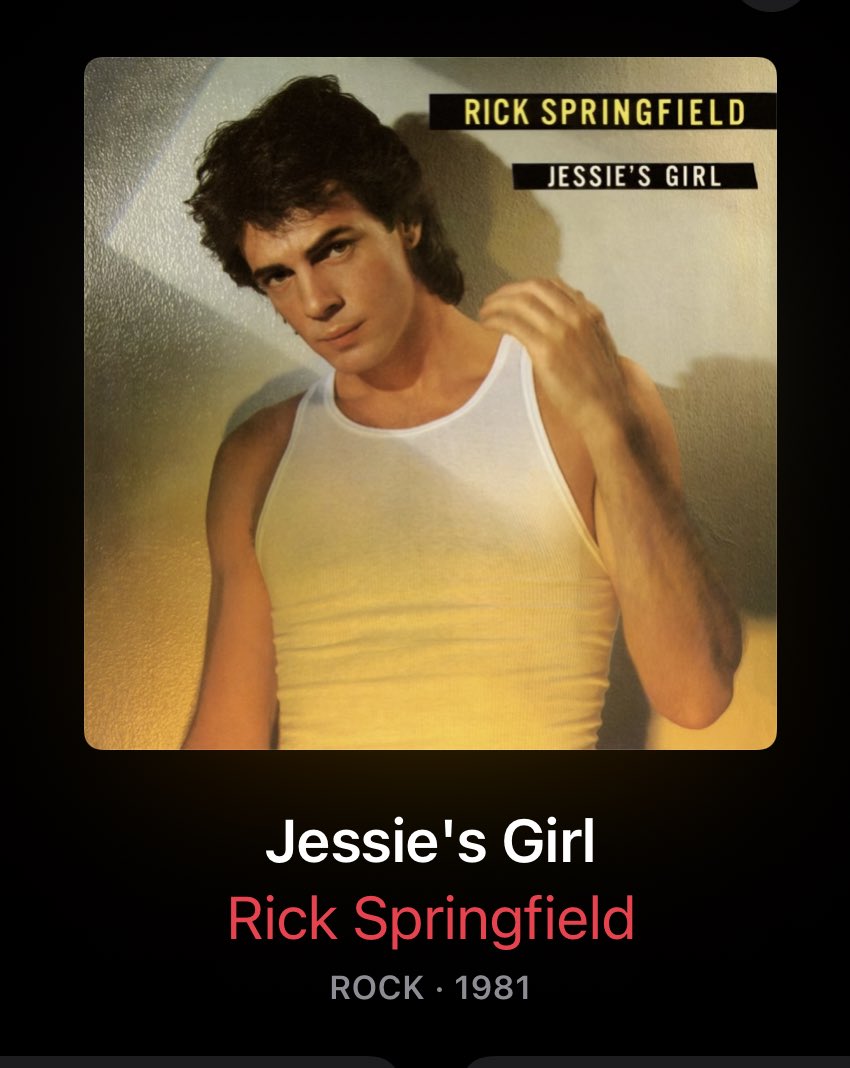 digitalqueenbee's tweet photo. OMG So excited! My 80's heartthrob ❤️❤️❤️ Just found out Rick Springfield is going to be in concert near me in July!! Tickets 🎟 purchased and I'm reminiscing about the 80's!! #XM #80son8 #WorkingClassDJ https://t.co/gjRsqC6H4P