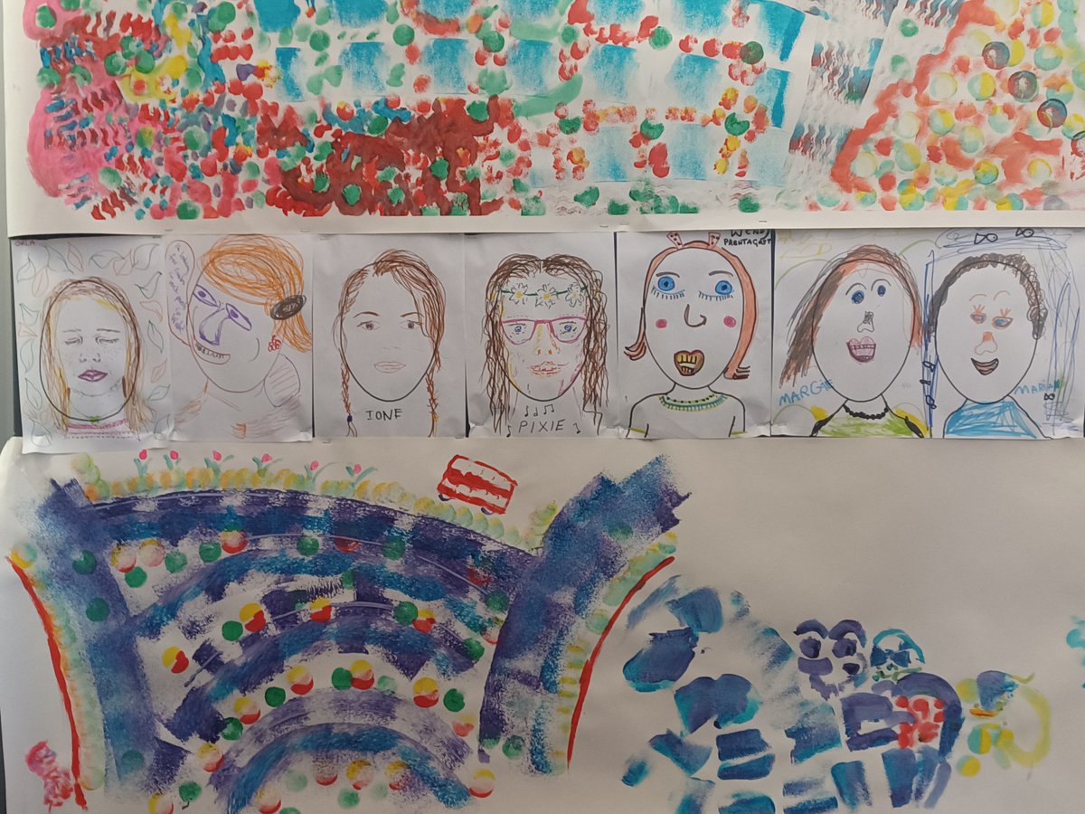 AgeUKGlos's tweet photo. Ida from our Community Circles Team stopped by this lovely exhibition in #Cheltenham Library celebrating #DementiaActionWeek2022, organised by some of the local organisations working with those experiencing dementia. #CheltenhamDementiaActionAlliance #OpenArms #CreativeAge https://t.co/OPthoJv3Cl