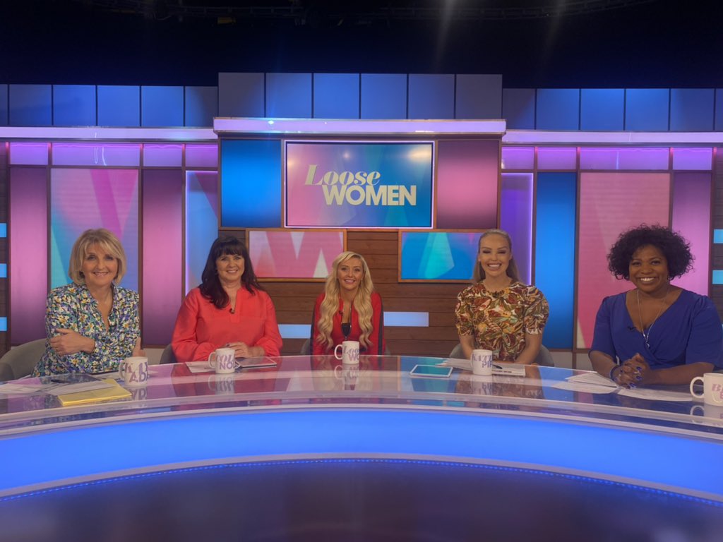 What a day - @loosewomen completed it ✅ @itvcorrie #corrie #loosewomen