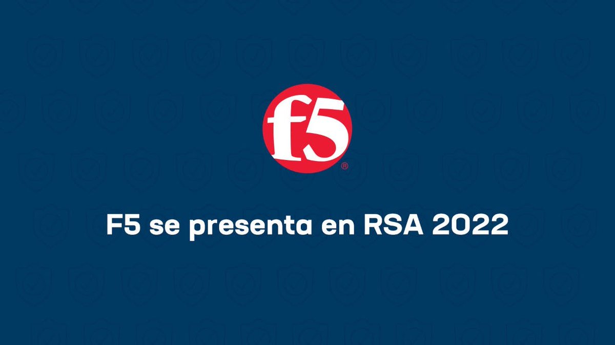 F5 en RSA Conference

📍Del 6 al 9 de junio, pase por el stand N-5771 o reserve una reunión ahora con nuestros arquitectos de soluciones y líderes ejecutivos: bit.ly/3McjqNT

#F5 #RSA #Event #Security bit.ly/39qOI5h