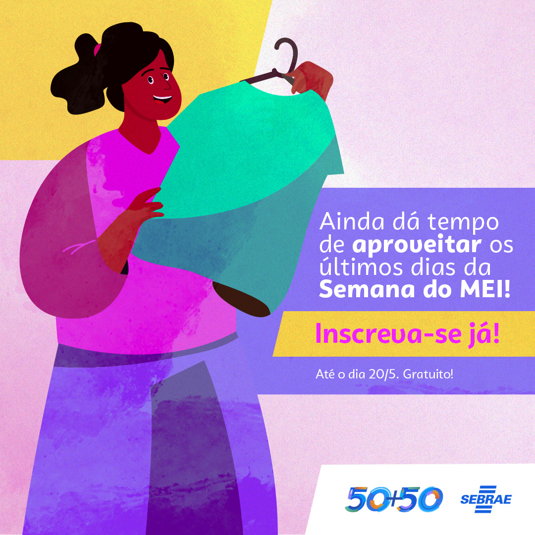 sebrae's tweet photo. A Semana do MEI está acabando, mas ainda tem muita coisa que você pode aprender com ela.

Tá esperando o que? Não perca esses últimos conteúdos! Até o dia 20. Inscreva-se em https://t.co/RcIC46id3J #SemanadoMEI