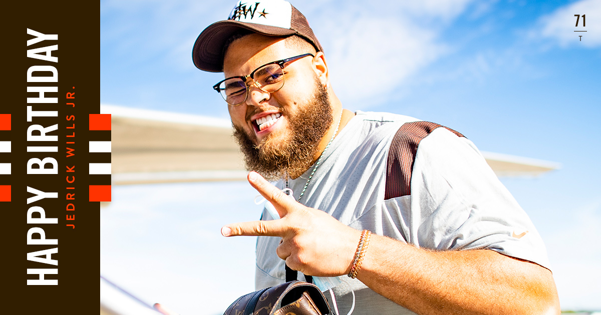 Browns's tweet photo. Retweet to wish @JWills73 a happy birthday! 🥳 https://t.co/Gx4Fy0R4qW