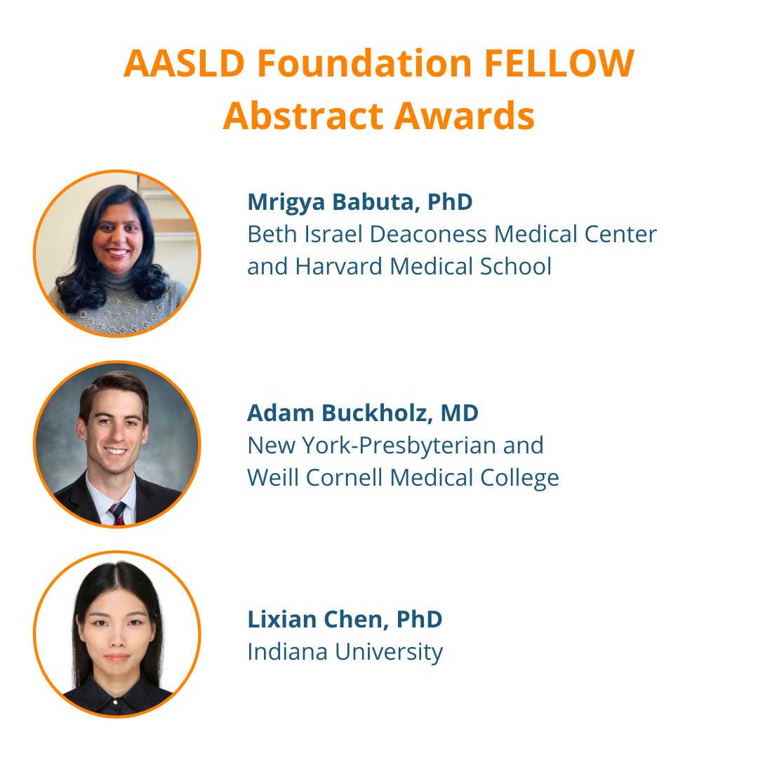 AASLD Foundation on Twitter "AASLD Foundation Abstract Awards