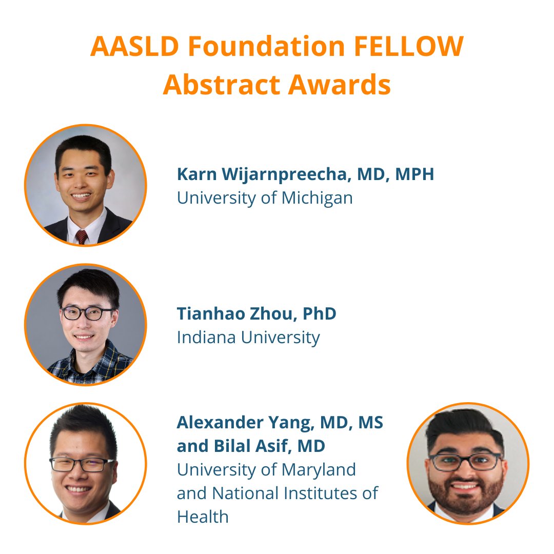 AASLD Foundation on Twitter "AASLD Foundation Abstract Awards recognize excellence and promote