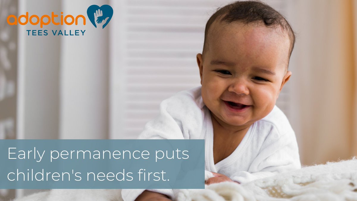 Could you be an early permanence carer? 

Early permanence is a child centred approach which reduces moves within the care system for a child, this is important as it gives children better opportunity to create attachments. 

Find out more: call 01642 526400 or visit our website.