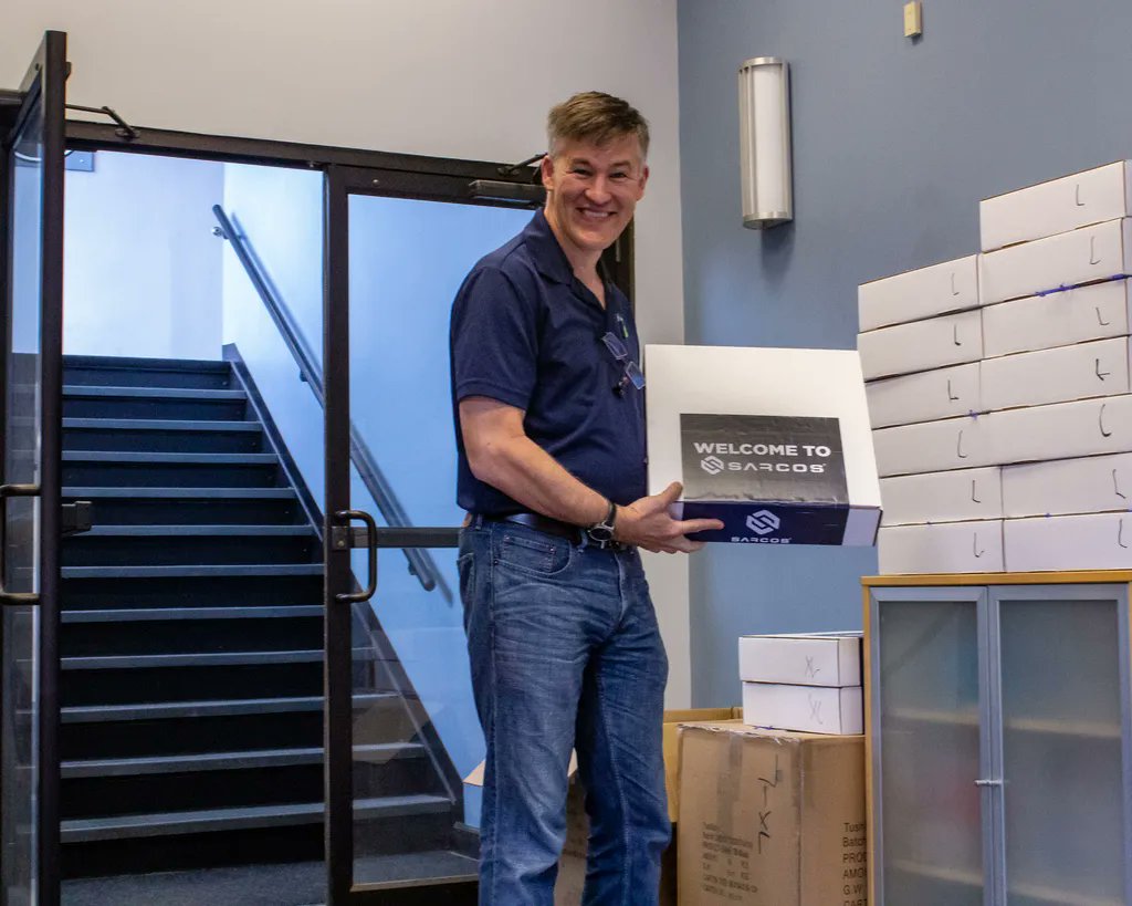 re2robotics's tweet image. Our teams in both Pittsburgh and Salt Lake City received welcome gifts from #Sarcos to celebrate our companies combining. We&apos;re excited to continue innovating &amp;amp; developing #robotic systems that improve worker safety! 

#robotics #acquisition #futureofwork