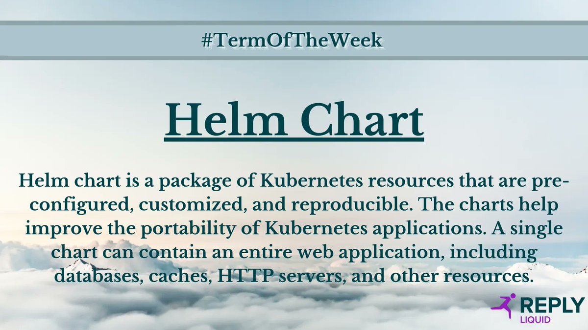 LiquidReply's tweet image. What is #HelmChart?

To find out, check our #TermOfTheWeek!👀

#kubernetes #containers #K8s #liquidreply

Source: buff.ly/3LUTuHc
