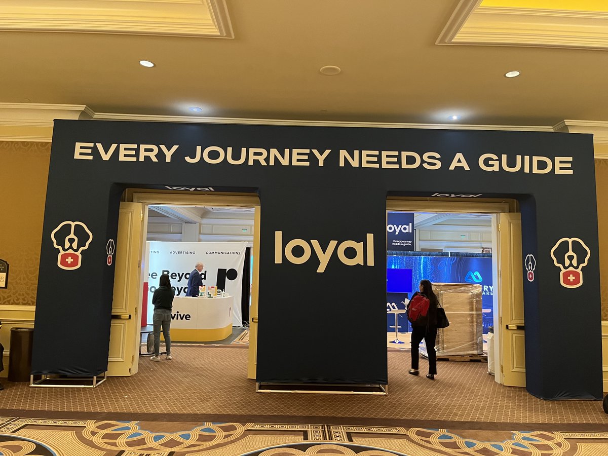 We're ready for Day 2 of #HMPS22! Walk through the doorway(s) and come see the Loyal team - we're looking forward to connecting! 

#healthcare #healthcareIT #healthcaremarketing #digitalhealth #platform #consumer #CX 

<a href="/chadmallory/">Chad Mallory</a> <a href="/AndreaMoe/">Andrea Moe</a> <a href="/bmgresh/">Brian Gresh</a>