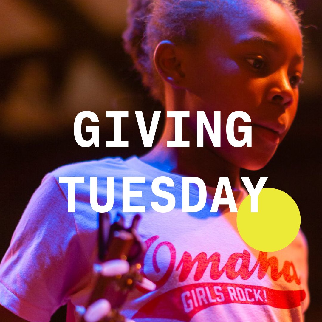 Do Good Days starts today with GIVE ON TUESDAY!! Donate to Omaha Girls Rock today! ⚡link in bio!!⚡
#DoGoodDays