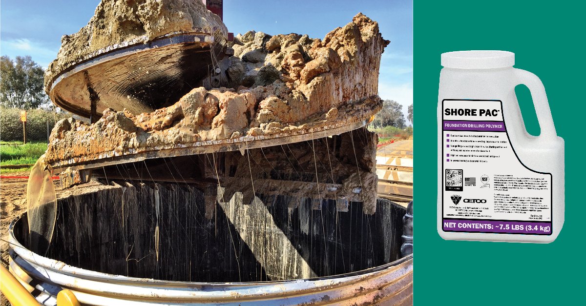 CETCO_mti's tweet photo. SHORE PAC: Highest Approved CALTRANS Viscosity, Made in the USA, NSF/ANSI/CAN Standard 60 Certified, Fewest Required Additives...#drillingfluids #cetcodpg #cetco #shorepac #GotMud #polymerslurry #foundationdrilling
https://t.co/1x2zXB2aKW https://t.co/oOjtwpUuqW