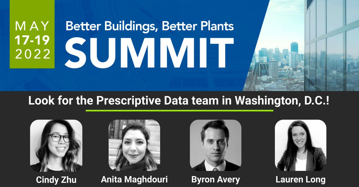 nantumai's tweet photo. Heading to the @BetterBldgsDOE @ENERGY #BetterBuildingsSummit in Washington D.C.?
Keep an eye out for the PD team: Cindy Zhu, Anita Maghdouri, Byron Avery, and @lalaurenlong. They'll be attending different sessions and floating around during the networking breaks. https://t.co/qnQtXVNfj9
