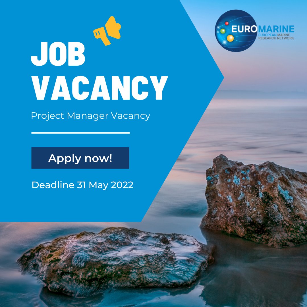 Euromarine_tw's tweet photo. 🗣️Project Manager Vacancy through #EuroMarine.

The Project Manager will closely work with the coordinator of a newly EU funded project under the Mission Ocean, seas and waters EU work programme.

❗Deadline 31 of May 2022.

💻Find out more
https://t.co/eV69CkZvkW https://t.co/BcIMiIiuRN