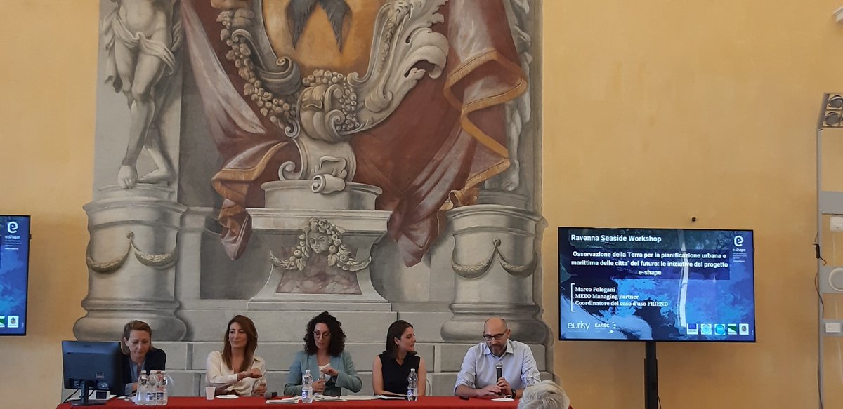 Eurisy1's tweet photo. #eshape Marco Folegani, @meeosrl, ci presenta il pilot project #FRIEND https://t.co/6DUt3e0GUR