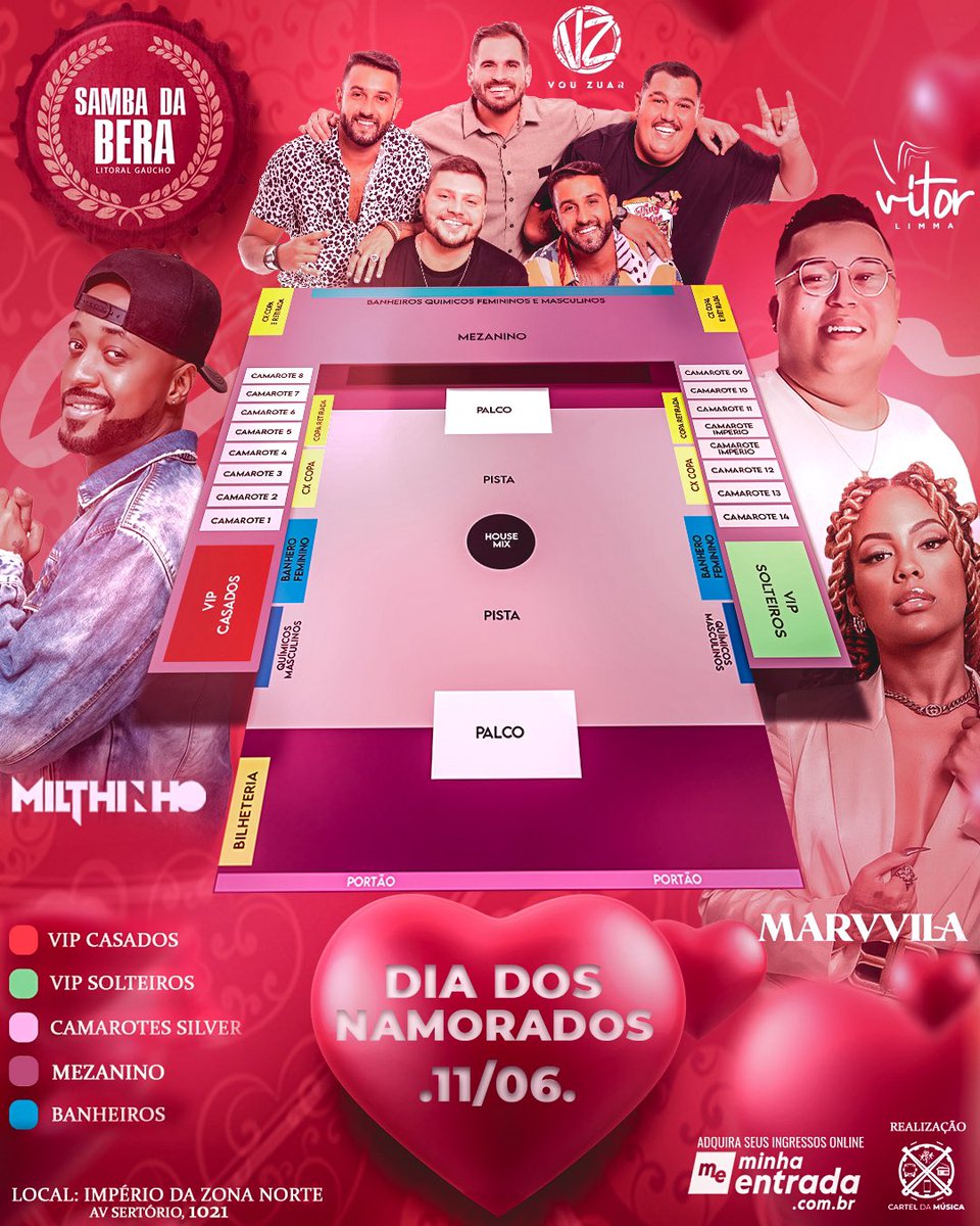 SambaDaBra1's tweet photo. Dia dos namorados chegando ! 
Já garante teu ingresso 🎟 e do amor 🥰 
Link de vendas 

https://t.co/zyFkQKelCz https://t.co/WtHJKO2uvn