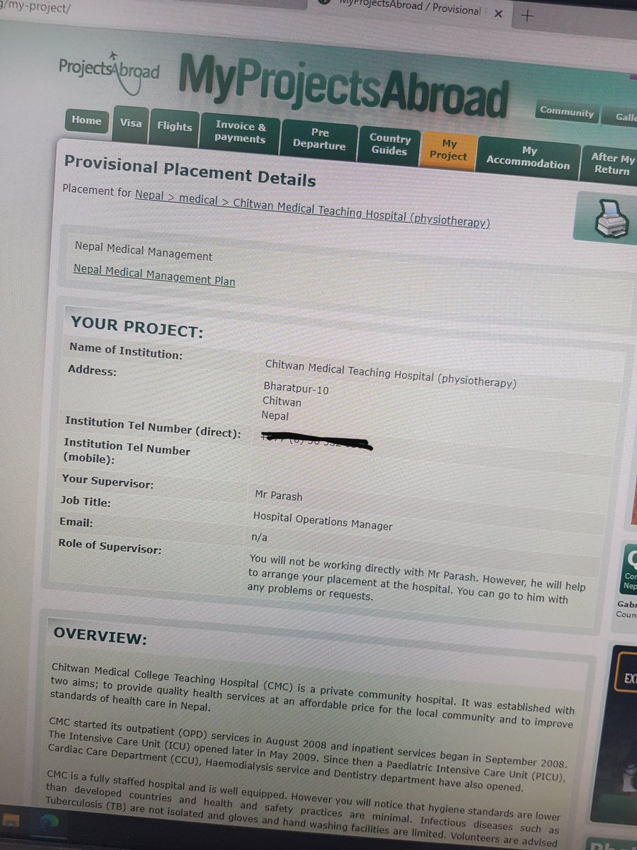 AbigailGoode1's tweet photo. Last min change of plan- destination: Nepal.🇳🇵

On Thursday I will be flying off to do an elective volunteer physiotherapy placement for 4 weeks with @projectsabroad!

I was supposed to be going to Sri Lanka 🇱🇰 but it is now essential travel only.
#Nepal #physiotherapy #volunteer https://t.co/EgpswbOBU2