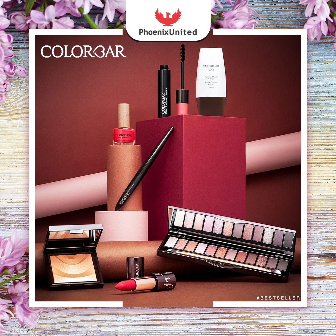 PhoenixUnitedBE's tweet photo. Shop for your makeup needs at @lovecolorbar and glow differently always. Visit Phoenix United and explore the range.
#Colorbar #Colorbarcosmetics #Colorbarproducts #ColorbarCollection #PhoenixGotJabbed #PhoenixIsJabbedandReady #Funatphoenix #Foodatphoenix #PhoenixUnitedBareilly https://t.co/u16xyeF2Gp