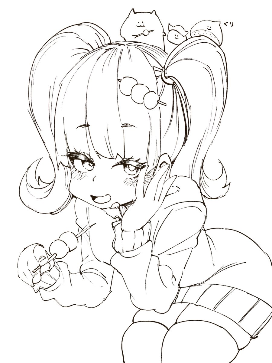 きょうの線画です🍣 