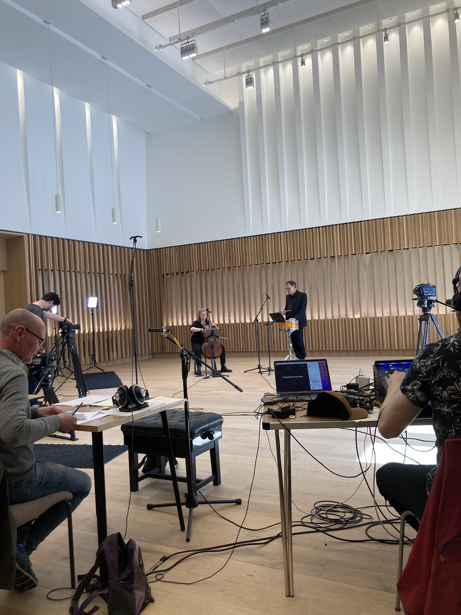 Stephen Balfour (@_stephenbalfour) on Twitter photo Fantastic day filming and recording my new piece ‘My Head is Spinning’ at <a href="/hallestpeters/">Hallé St Peter's</a> with <a href="/PsapphaEnsemble/">Psappha</a> yesterday! A huge thank you to @jencello70 + <a href="/PercUk/">Tim Williams</a> for their wonderful playing and to Julian, Will and Leighton for all their behind the scenes magic! #newmusic Fantastic day filming and recording my new piece ‘My Head is Spinning’ at <a href="/hallestpeters/">Hallé St Peter's</a> with <a href="/PsapphaEnsemble/">Psappha</a> yesterday! A huge thank you to @jencello70 + <a href="/PercUk/">Tim Williams</a> for their wonderful playing and to Julian, Will and Leighton for all their behind the scenes magic! #newmusic