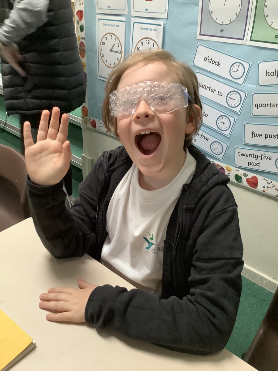 StChadsCE's tweet photo. An interesting visit from the visual impairment team today, who gave pupils an appreciation of living with a visual impairment. #visualimpairment #simspecs https://t.co/YaCyKQQ8nA