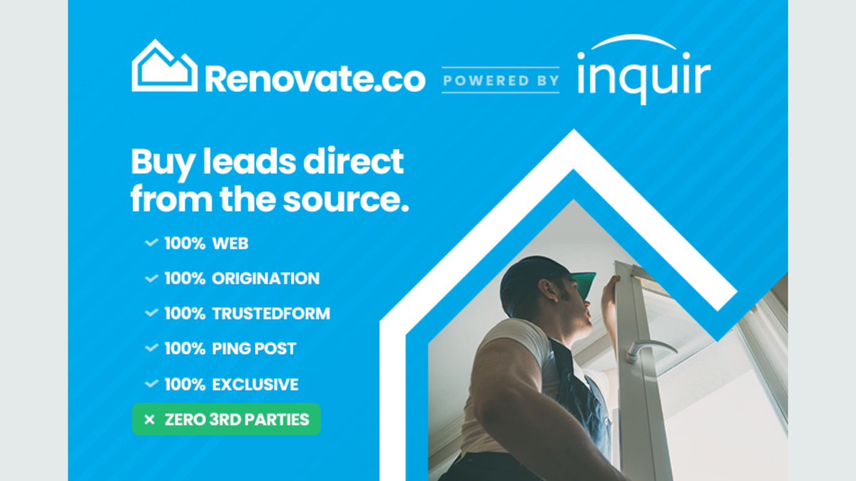 Inquir9's tweet photo. Inquir's https://t.co/CUOREaxM0Q provides exclusive leads in the most popular home services verticals: walk-in tubs, showers, roofing, windows, gutters, more: https://t.co/lIpf1wROcO 
#Inquir #LeadGeneration #MarketingCompliance #TCPA #ContractorLeads https://t.co/qvzEc5tt2S