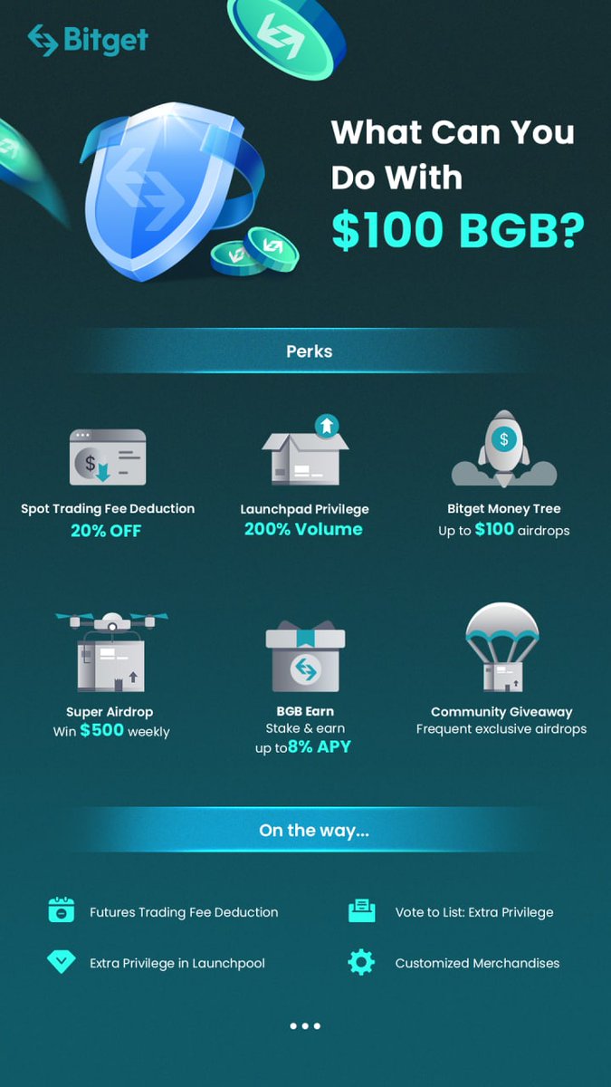 bitget's tweet photo. Take a minute to explore the possibilities with $BGB and score some rewards while you're at it! 🔎

📝 Take the quiz - https://t.co/UyutclnQ6J https://t.co/LjlBK3dpbm
