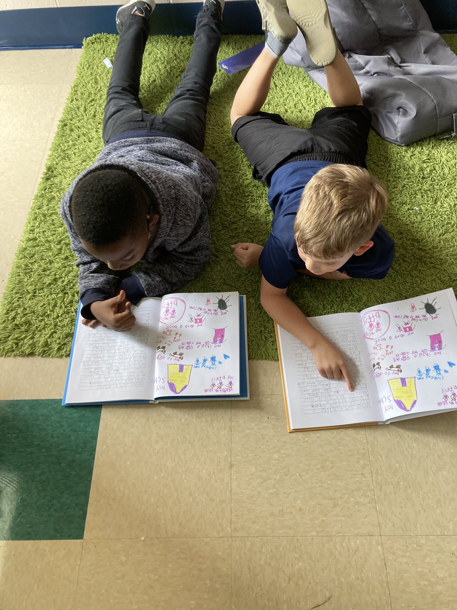 The students are loving their Autobiography Books! Thank you <a href="/studentreasures/">Studentreasures</a> for publishing our wonderful second grade authors! <a href="/mrsBlove24/">Lindsey Breedlove</a> <a href="/KBoyd1516/">Kristen Boyd</a> #weareaycock