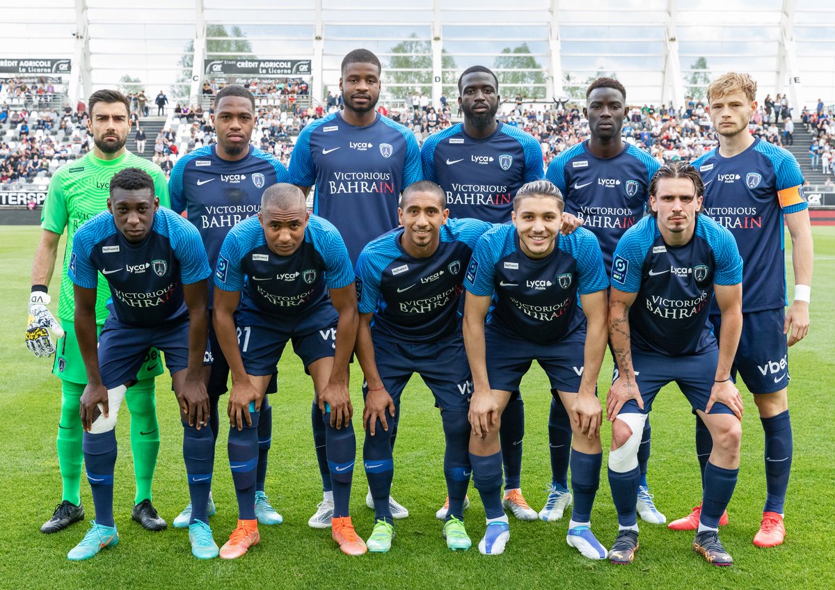bFAN Sports souhaite un bon courage à notre client, le <a href="/ParisFC/">Paris FC</a> pour son premier match de barrage ! En route vers la Ligue 1 💪🏼⚽️
