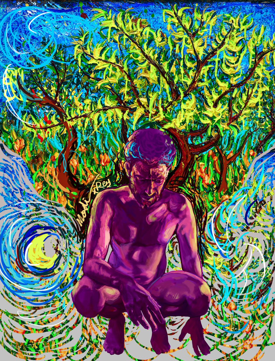 The video is too long for Twitter, the full version can be found on <a href="/KnownOrigin_io/">KnownOrigin.io</a> .  This amazing collab piece by <a href="/Art1Modi/">Modi-art.eth last piece on ▲●■ 🔥</a> and me will be gifted to the owner as well 🎁

knownorigin.io/gallery/118960…

🔥 LFG ! 🔥