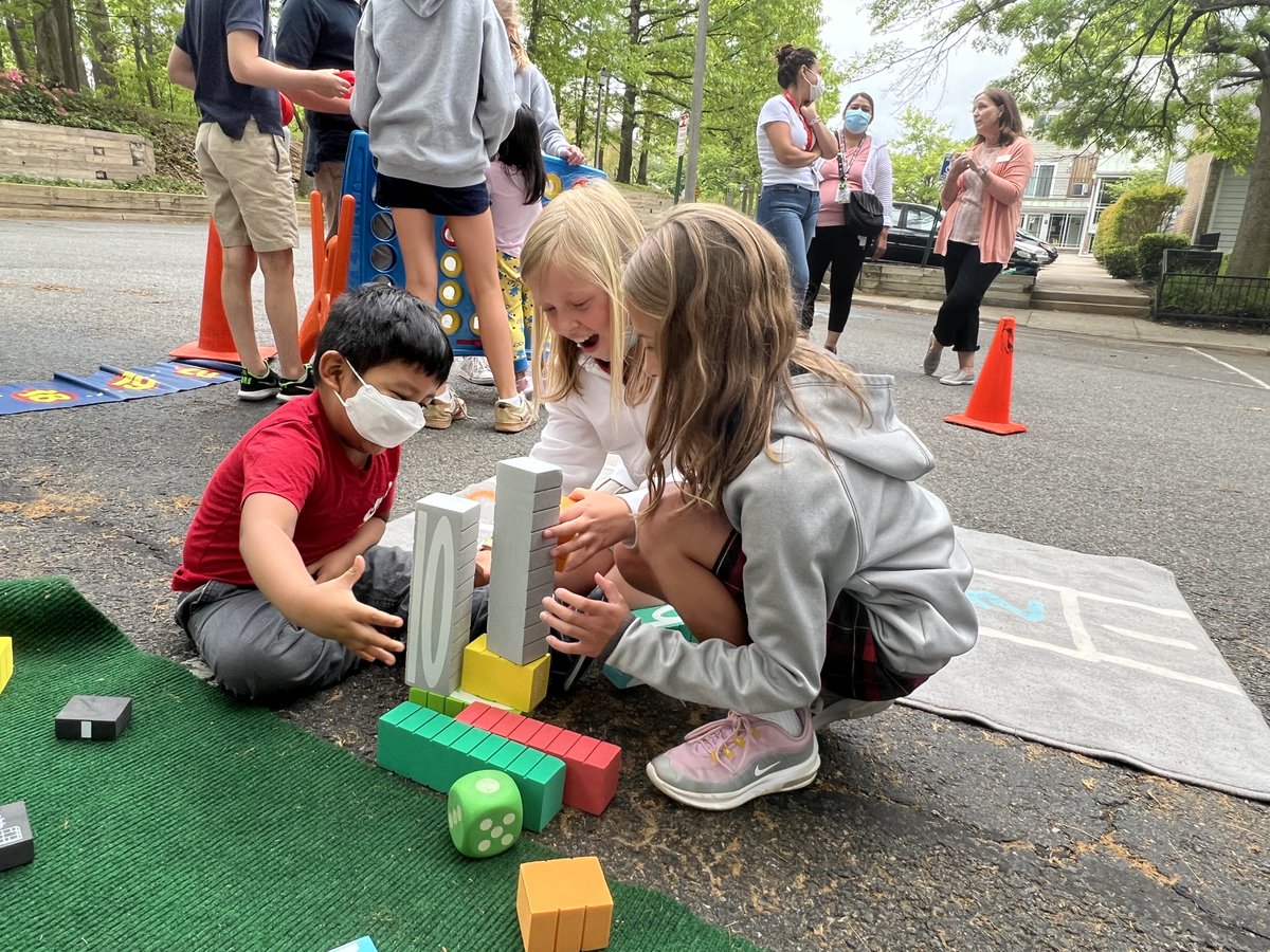 4thgradesaints's tweet photo. 4B loved connecting with the children at All Ages Read Together, exploring math with the Rolling Rhombus! #SaintsServe #SaintsGrade4 #SaintsMath https://t.co/Ey4x4DJaWQ
