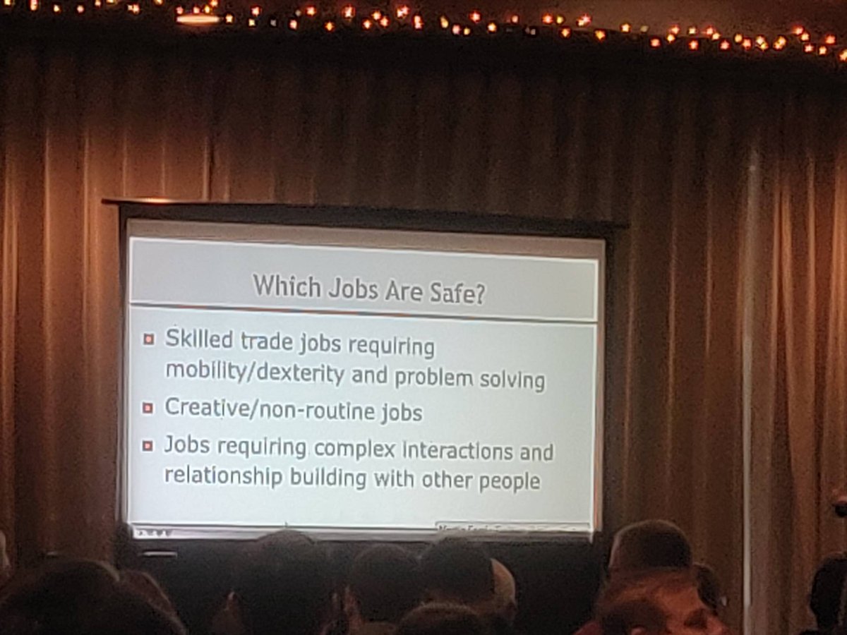 JustinTalmadge's tweet photo. Is your education system preparing students for the jobs of the future? @mfordfuture #acpenw https://t.co/wkrYda6yLf