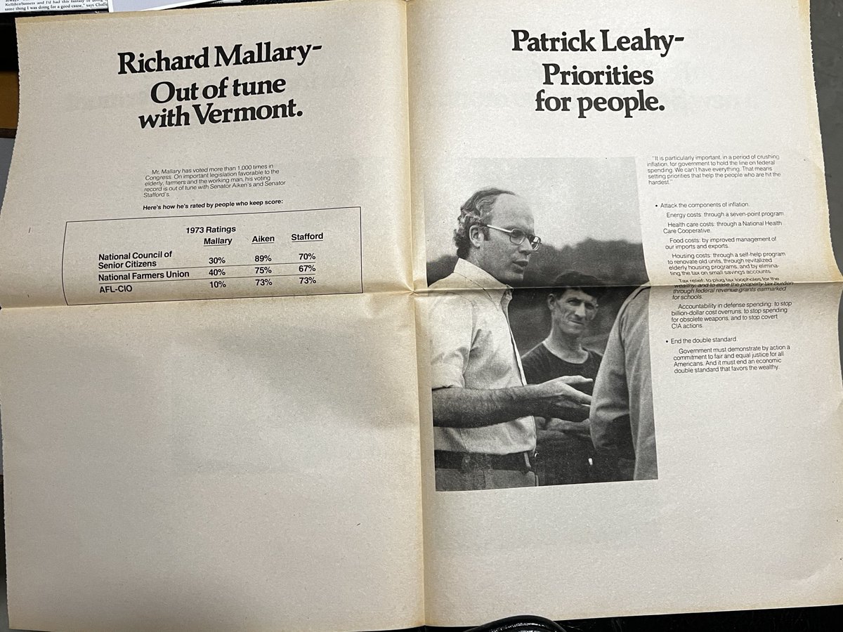I recently spoke to the family of David Worthley, a longtime ad man in Burlington who died last month. His work includes the inaugural campaign for the JogBra &amp; Sen. Patrick Leahy's first campaign, just to name a few — listen for his obituary on @vprnet /@TheFrequencyVPR