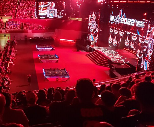 Storm_Robotics's tweet image. 9210B is here at Worlds! Our Storm Family is very proud of all this group has accomplished throughout their robotics career! Stay tuned for match updates, and a robot reveal video this evening. Good luck to all teams that have an opportunity to compete this weekend. #stormnation