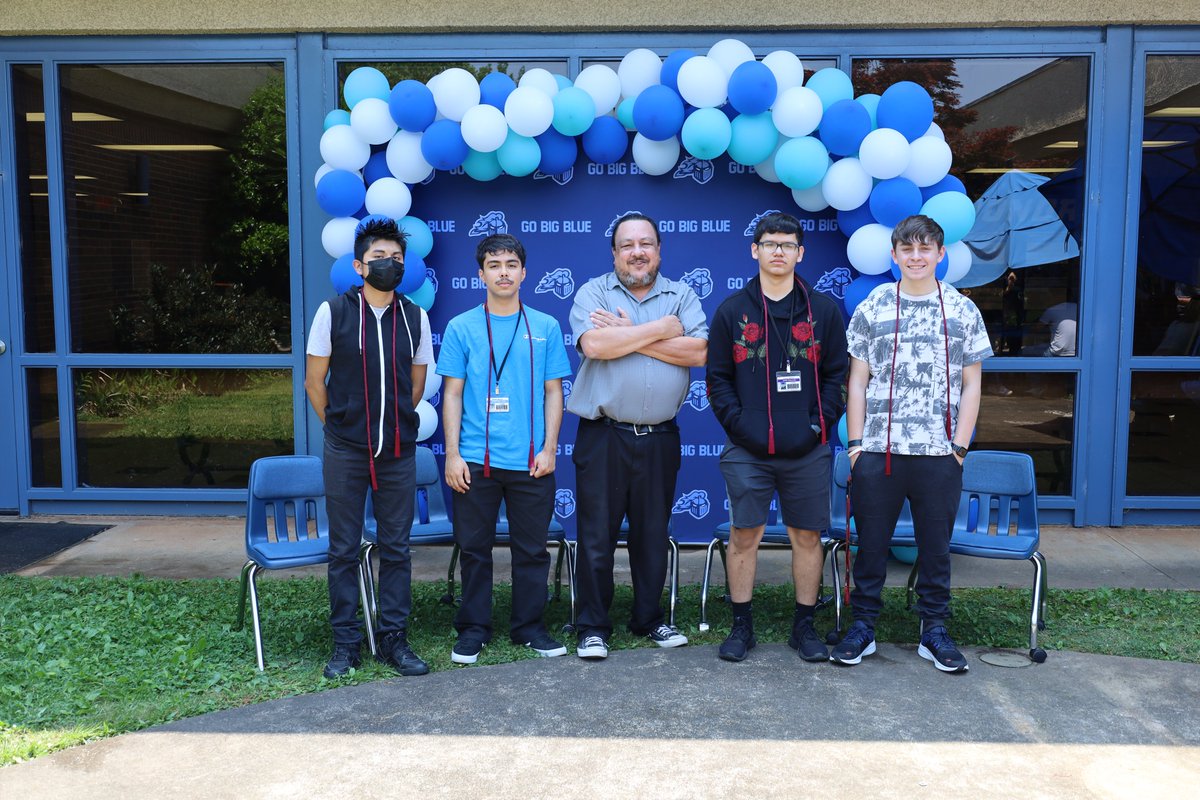 More <a href="/johnsonknights/">Johnson Knights</a> celebrate completion of CTE Pathways / earning pathway Credential of Value. Three yr-long courses w specific career focus &amp; skill development for exceptional start to workforce or college. GO BIG BLUE! <a href="/Hall_Schools/">Hall County Schools</a> #HoustonAVTF #AnthonyGraphics #AmoresCompSc