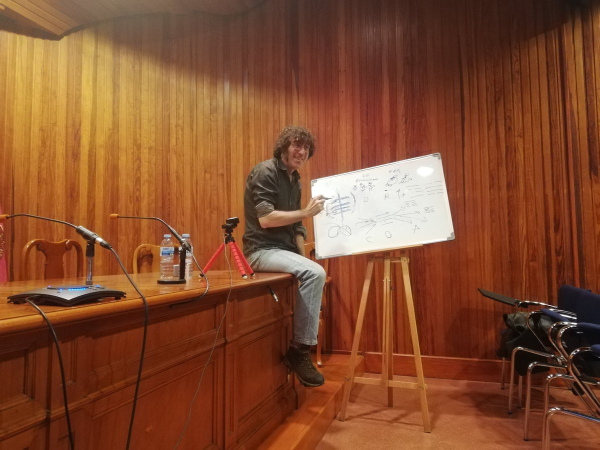 Repres_FiloUNED's tweet photo. Tercera ponencia de las Jornadas de Ética, Estética y Filosofía Política, de la mano de Jordi Claramonte, en @unedtenerife. https://t.co/ZuYQO1PcTm