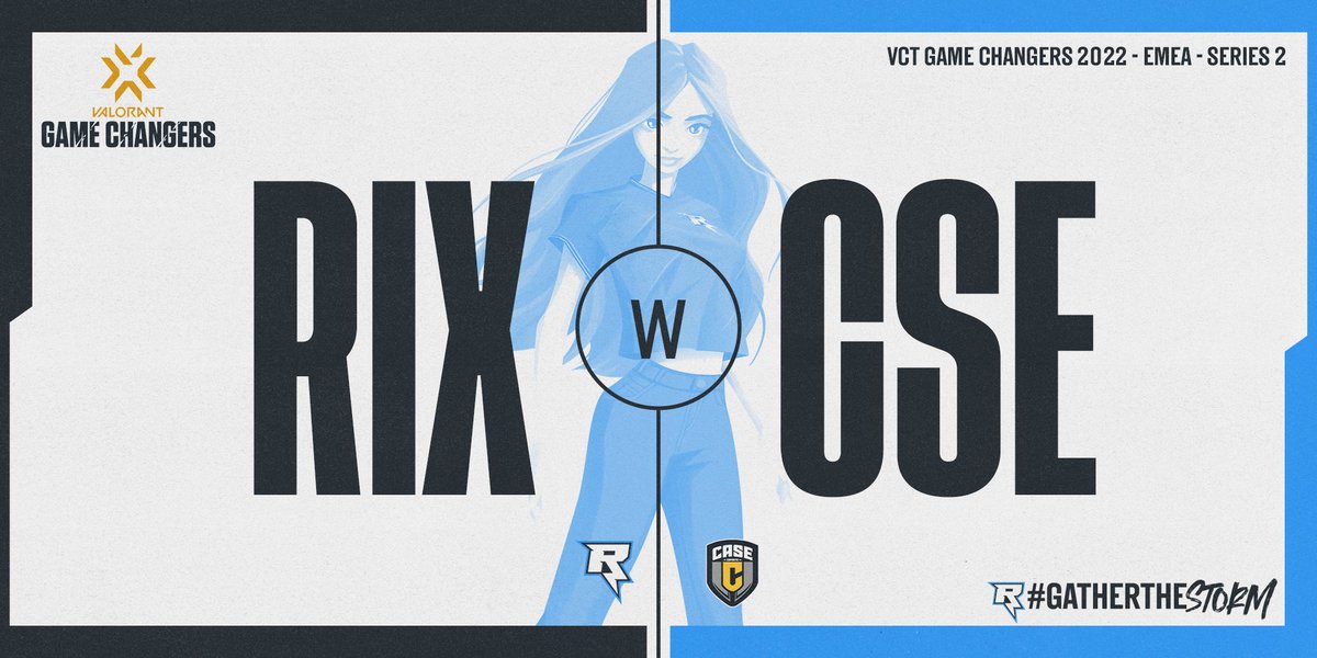 A day full of wins! 

We take the series 2-1 vs <a href="/CaseEsports/">Case Esports 🟡</a> moving into the upper bracket finals! 👏

<a href="/G2esports/">G2 Esports</a> y'all ready for a rematch? 😈

#GatherTheStorm⚡️ #VCTGameChangers