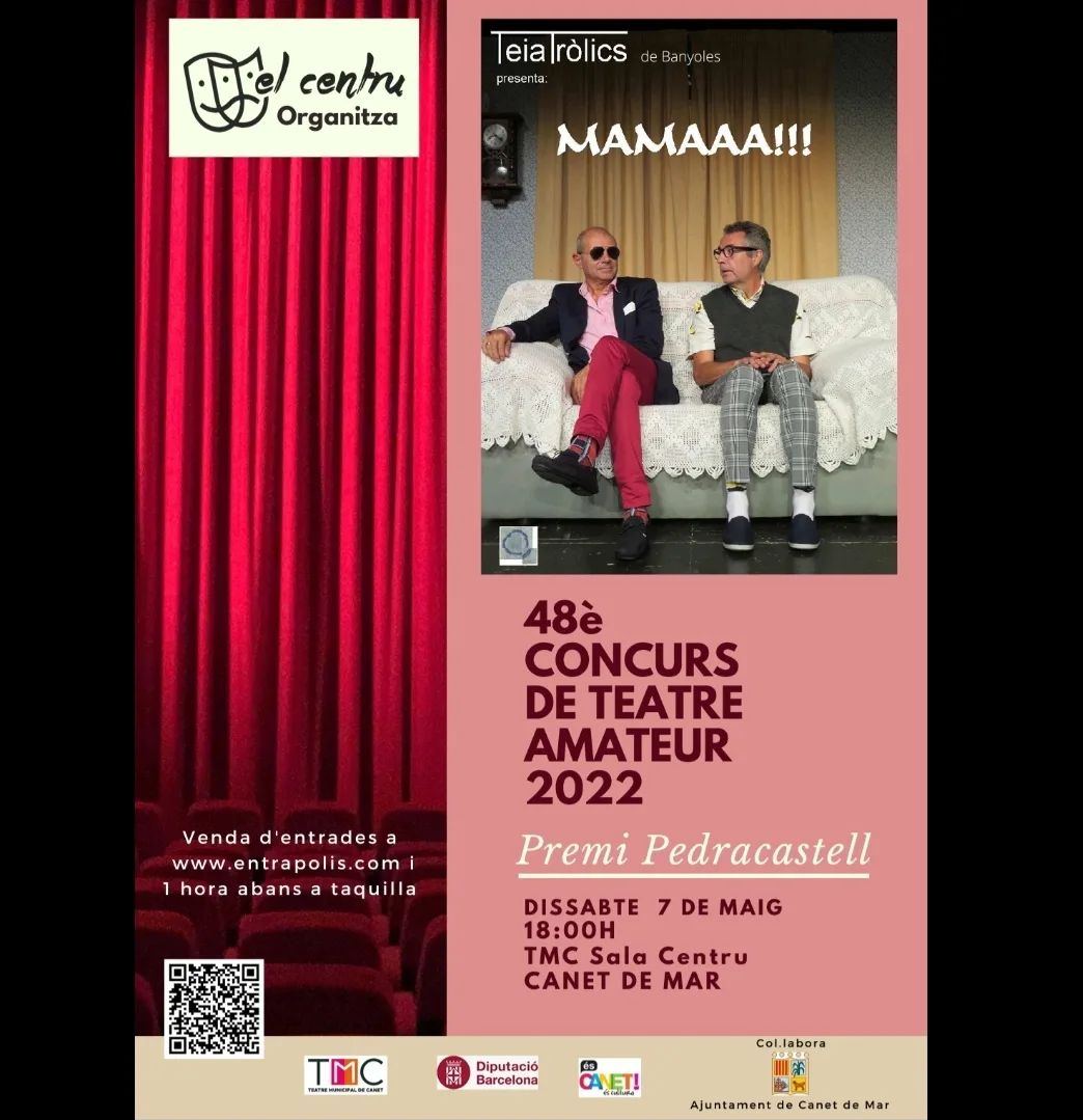 radiocanetdemar's tweet photo. Divendres!
-#Informacions @ajcanetdemar @ccmaresme @tempscanet
-”Parlem amb…Gemma Carbonell Carim”#Biblioteca
-PER FI DIVENDRES: Mamaaa!#CiaTeiatròlics #Banyoles #Concurs @ElCentruCanet @TMCanet
-#Vermutsicals #LaiaPorta & #M3ElèctricBand
-DIVENDRES DE CINE #Mireia
-@oriolugo https://t.co/xymeilrJcL