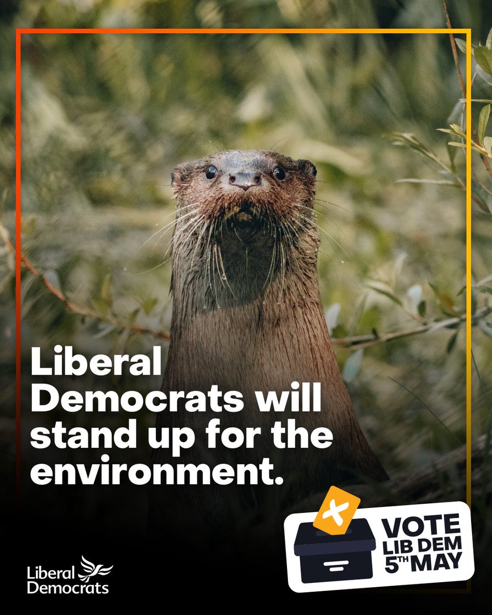 #LocalElections2022

Liberal Democrats will stand up for the environment.

Find out more in our 2022 Manifesto ⬇️ bradfordlibdems.org.uk/the_liberal_de…

#VoteLibDem