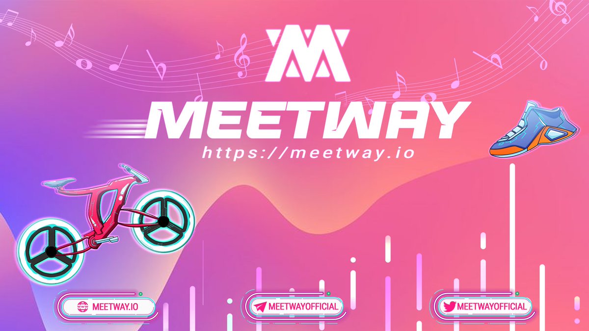 meetwayofficial's tweet photo. 🎉 THE NEW ERA OF M2E IS HERE!!!
The #MEETWAY official website has been released today
🏁 https://t.co/C4Svnbqccn
This is just a start ▶ More content will be updated in the following days!
Lots of upcoming NFT giveaway events are waiting for you💃
Stay tuned✨ https://t.co/xAuEuijTnL