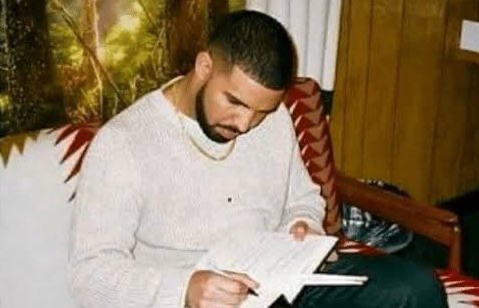 whichfriday's tweet photo. Everyone: A$AP Rocky proposed to Rihanna in his new music video D.M.B. ‼️🥹

Drake:

Dear diary,

My Island ting Rihanna just got engaged. Me ah get stress in mi left breast. https://t.co/qQLMIIVfDd