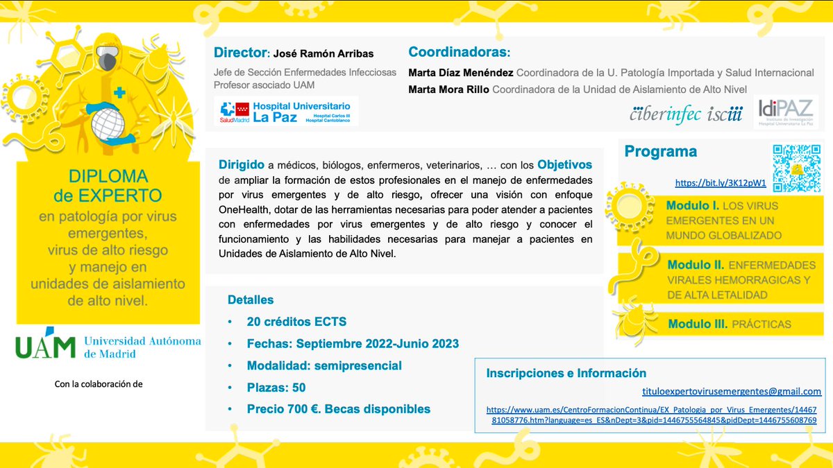 Diploma Expert V Emergentes, de Alto Riesgo y UAAN tweet media