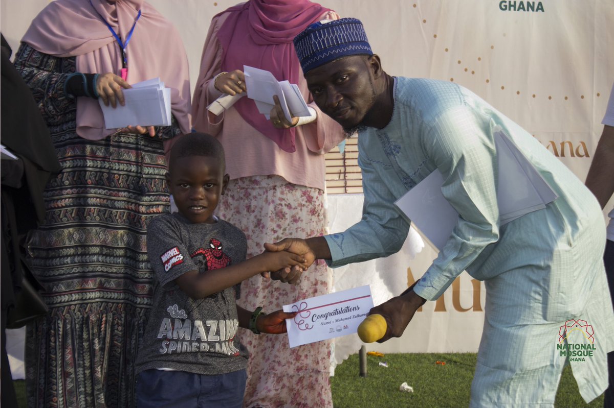 nationalmosque's tweet photo. PICTURES: Awards and prize presentation ceremony to winners and participants of the recently held Qur'an Memorization Competition held by the National Mosque of Ghana Foundation in partnership with Jil Al Qur'an Foundation. https://t.co/u7QWHt26OV