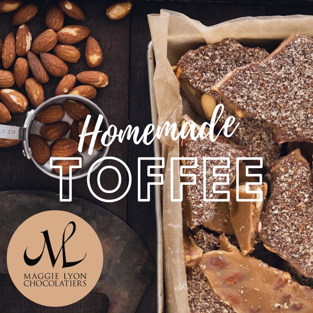 MaggieLyonGA's tweet photo. Maggie Lyon Chocolatiers’ Homemade Toffee is now 15% off using discount code TOFFEE15
Also available at our retail location in Norcross, Georgia: 6000 Peachtree Industrial Boulevard, Suite B, Norcross, GA 30071
 
#maggielyon #chocolatetoffee #pecantoffee #almondtoffee https://t.co/yV7JYuw1I7