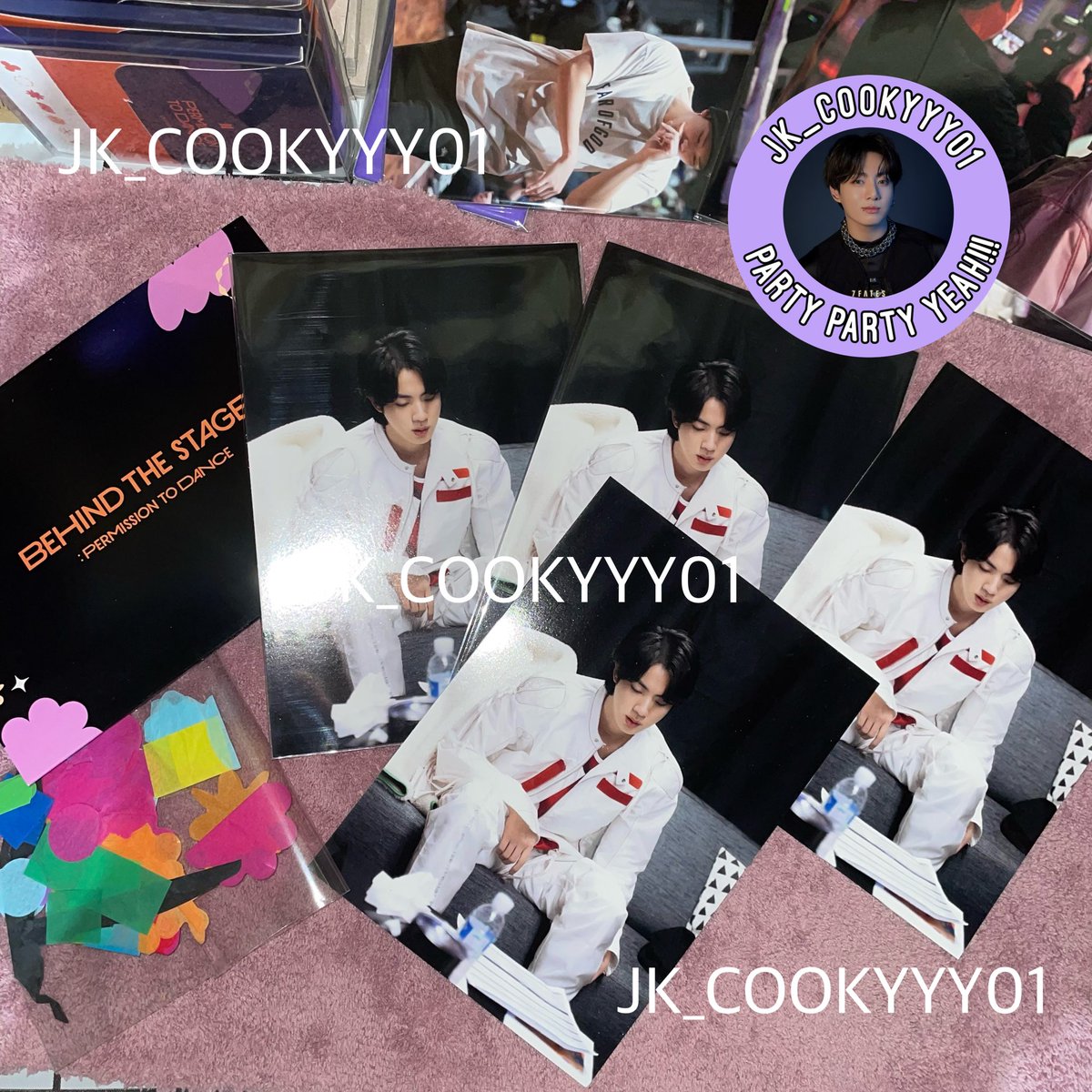 JK_cookyyy01's tweet photo. 💜ฝากรี+เฟบ
ขายหมดทุกเมมแจก 50 /1คน
โปสคอนลาสเวกัส
🛍มีขายแค่หน้าคอน พร้อมส่ง💸
✅JIN 300 ว่าง4
🦙อย่าแกงพี่จิน ขอร้อง5555 หล่อเบอร์นี้ไม่ออกสักใบงง🤣
📦ค่าส่ง30
#ตลาดนัดรถไฟบังทัน #ตลาดนัดบังทัน #การ์ดบังทัน #การ์ดจิน #postcardbts #แจกเงินฟรีแค่รีแค่ฟอล #โปสคอนลาสเวกัส https://t.co/XX5reP9I3A